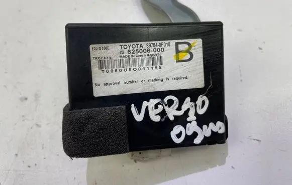 Toyota Verso Other control units/modules 897840F010 625006000 1006000001115