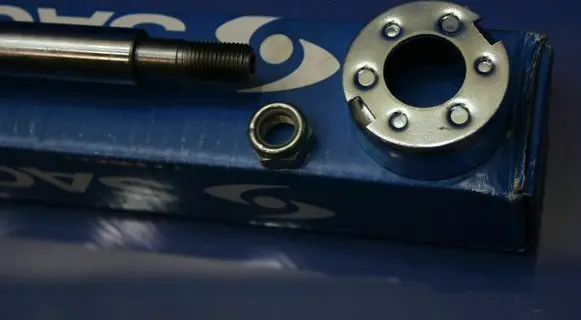 Volkswagen Golf I Rear shock absorber/damper 100758 100229
