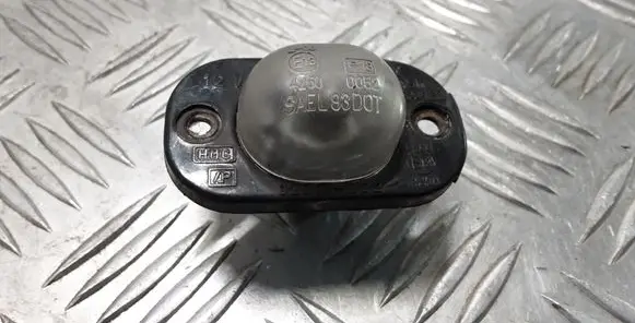 Number plate light