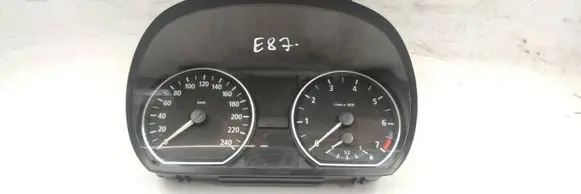 BMW 1 E81 E87 Speedometer (instrument cluster) 102493231 6974645