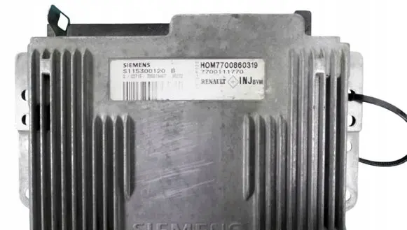 Renault Megane I Engine control unit/module HOM7700860319