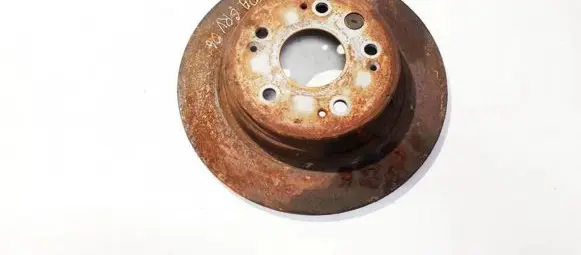 Honda CR-V Rear brake disc neventiliuojamas