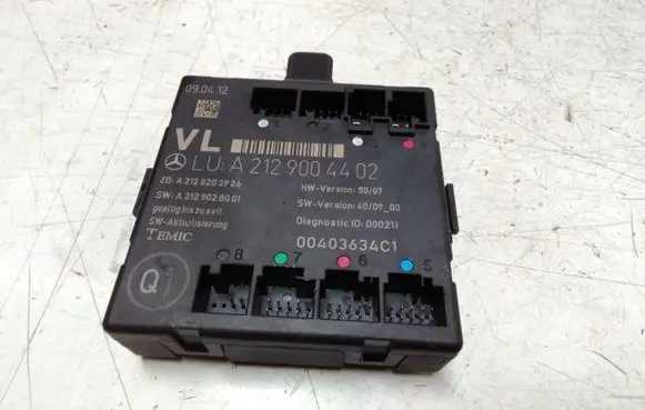 Mercedes-Benz E W212 Door control unit/module A2129004402 00403634C1