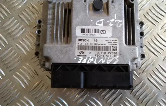 Hyundai Santa Fe Engine control unit/module 0281015374 3911327826