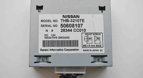 Nissan Murano Z50 GPS navigation control unit/module 28344CC010