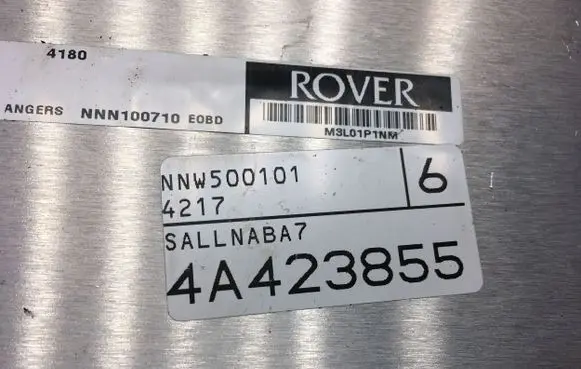 Land Rover Freelander Engine control unit/module ECU NNW500101 4A423855
