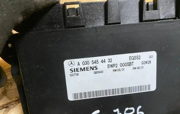 Mercedes-Benz E W211 Gearbox control unit/module A0305454432 0305454432