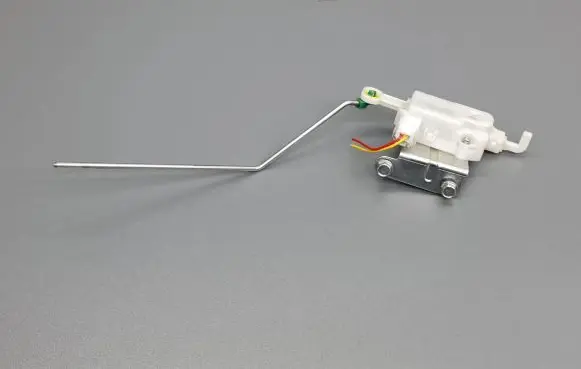 Fuel tank cap lock motor