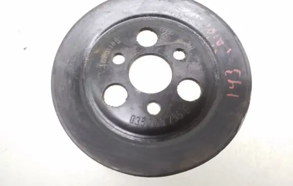 Audi 100 200 5000 C3 Power steering pump pulley 035145255E