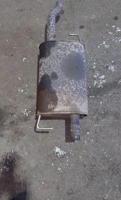Volkswagen Transporter - Caravelle T5 Muffler/silencer 7H0254501M