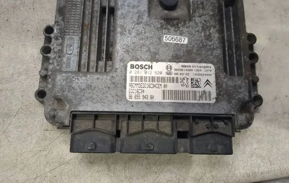 Peugeot Partner Engine control unit/module 9659614980 0281012620 9665594380