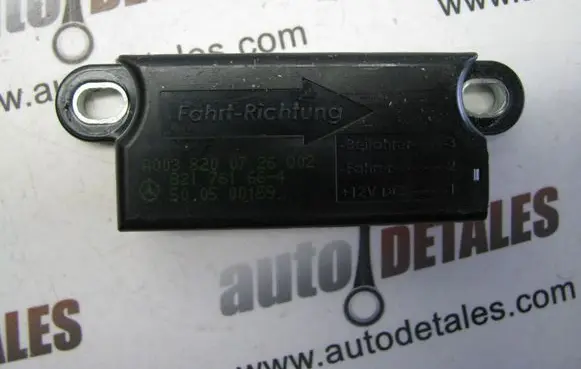 Mercedes-Benz E W211 Airbag deployment crash/impact sensor A0038200726