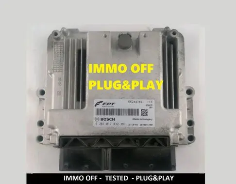 Fiat Ducato Engine control unit/module 0281017832 55244342 1039S51780