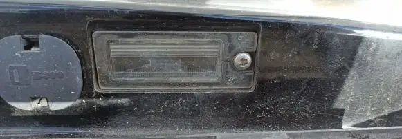 Volvo S60 Number plate light Juoda
