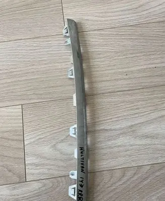 Volkswagen Multivan T5 Front bumper splitter molding 7E5853761
