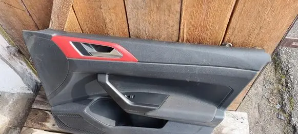 Front door card panel trim