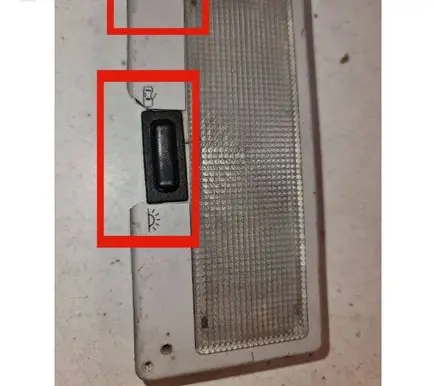 Volkswagen Transporter - Caravelle T4 Front seat light AK2357947111