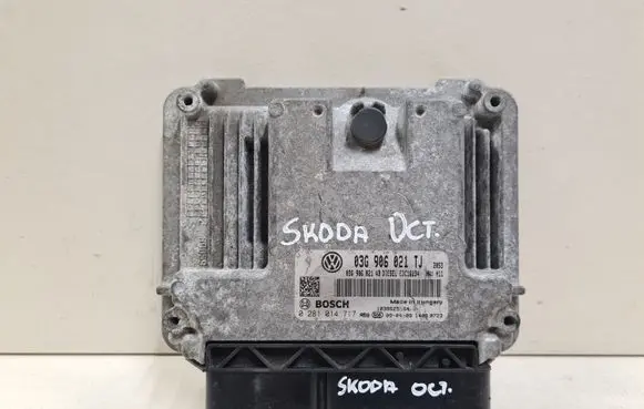 Skoda Octavia Mk2 (1Z) Engine control unit/module 03G906021TJ 0281014717