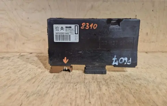 Peugeot 607 Seat control module 9651116480 MSZ9B5 BITRON