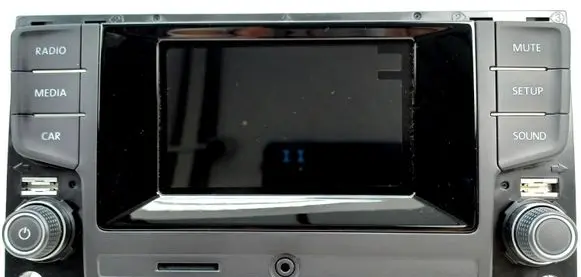 Volkswagen Golf V Navigation unit CD/DVD player 510035887A