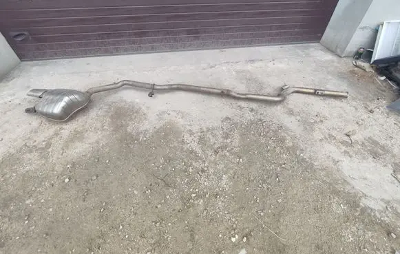 Mercedes-Benz C AMG W204 Muffler/silencer A2044911601