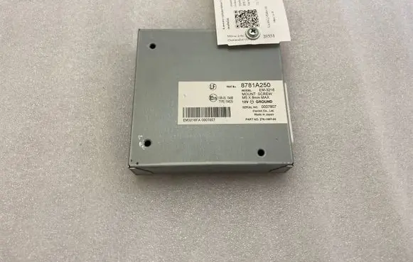 Mitsubishi Outlander Camera control unit module 8781A250