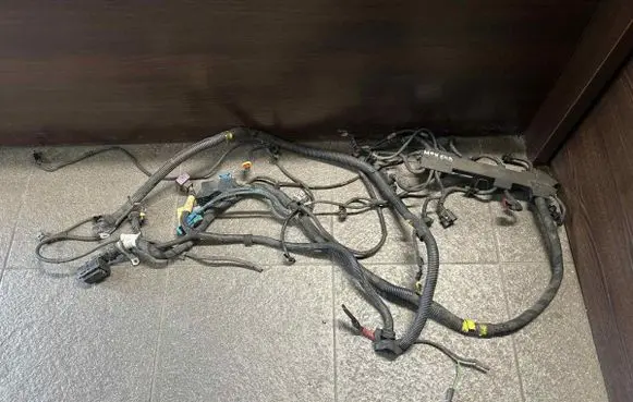 Engine installation wiring loom