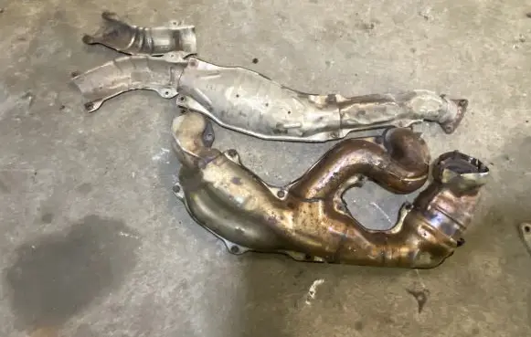 Subaru Legacy Catalyst/FAP/DPF particulate filter 