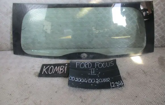 Ford Focus Rear windscreen/windshield window 