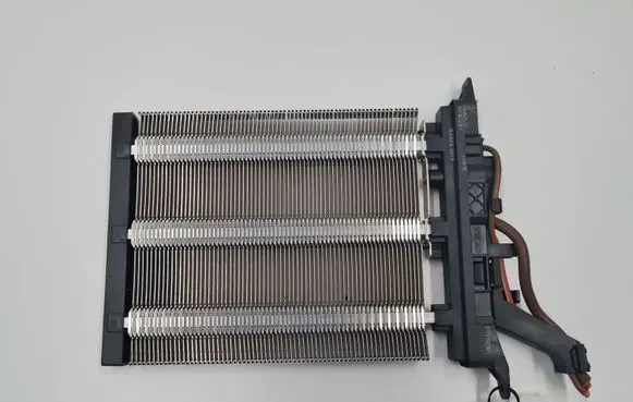 Electric cabin heater radiator