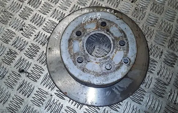 Toyota Avensis T250 Rear brake disc