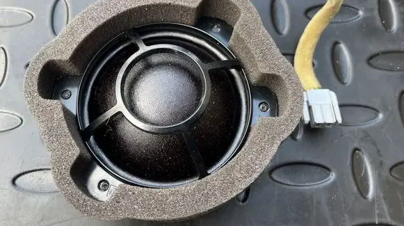 Front door high frequency speaker