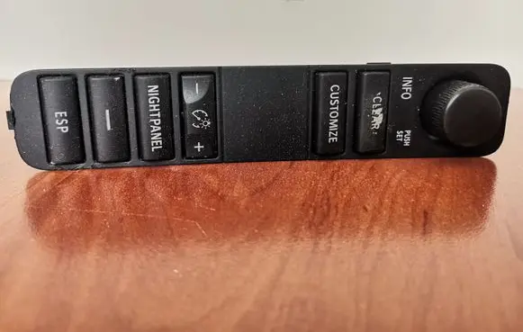 Saab 9-3 Ver2 ESP (stability program) switch 12792588
