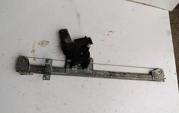 Fiat Ducato Front door window regulator with motor 1340453080