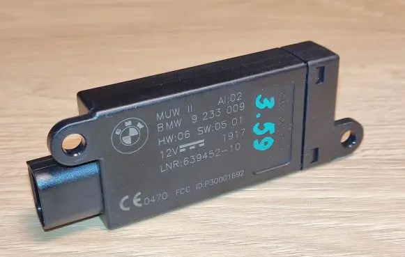 BMW M4 F82 F83 Alarm control unit/module 9233009 65759233009