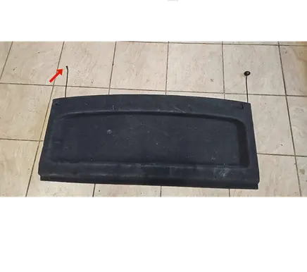 Volkswagen Polo IV 9N3 Parcel shelf 