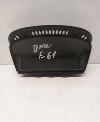 BMW 5 E60 E61 Screen/display/small screen 65826989396 A2C53124218 611260003022