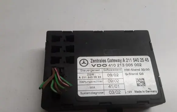 Mercedes-Benz E W211 Other control units/modules 410213005002 A2115402545
