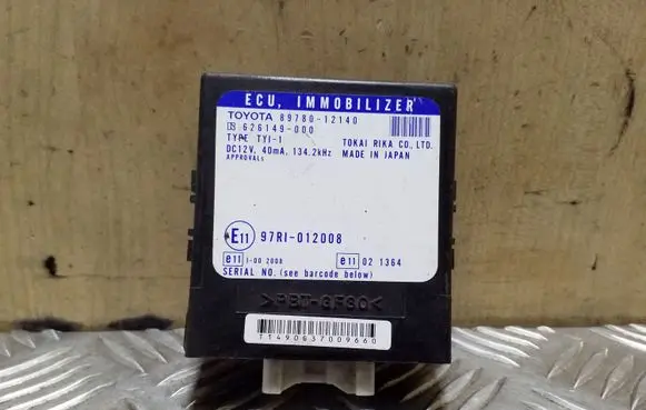 Toyota Corolla E120 E130 Immobilizer control unit/module 8978012140 626149000