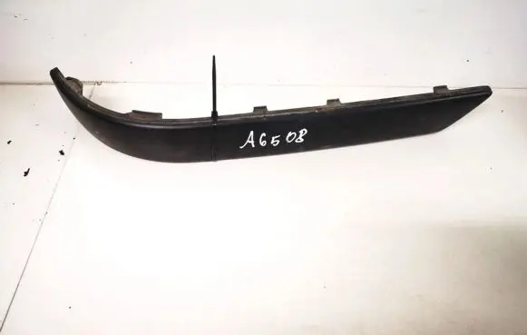 Rear bumper trim bar molding