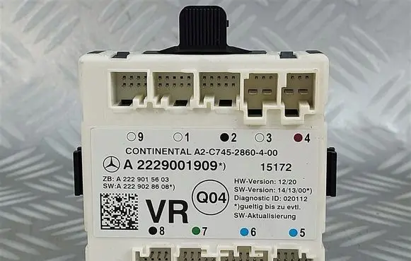 Mercedes-Benz S W222 Door control unit/module A2229001909