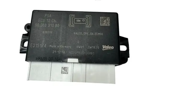 Peugeot Rifter Parking PDC control unit/module 9836031080
