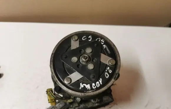 Citroen C5 Air conditioning (A/C) compressor (pump) 9656574080