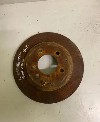 Porsche Cayenne (9PA) Rear brake disc