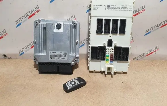 BMW 3 F30 F35 F31 Engine ECU kit and lock set 8577835 9352861 0281030736