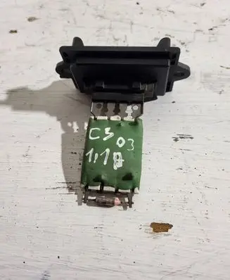 Citroen C3 Heater blower motor/fan resistor 12631