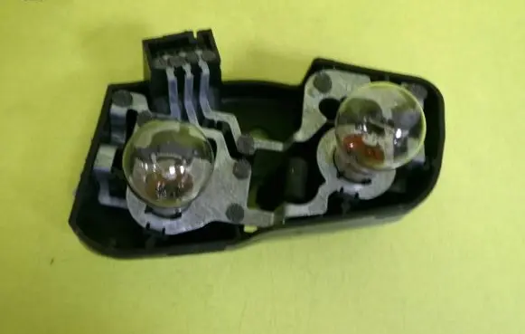 BMW 3 E46 Tail light bulb cover holder