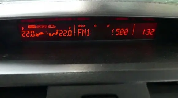 Mazda 6 Screen/display/small screen GAA9611J0 IMPRK1307898