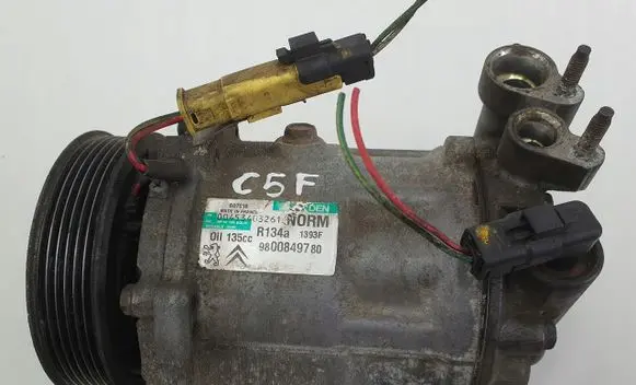 Citroen C5 Air conditioning (A/C) compressor (pump) 9800849780
