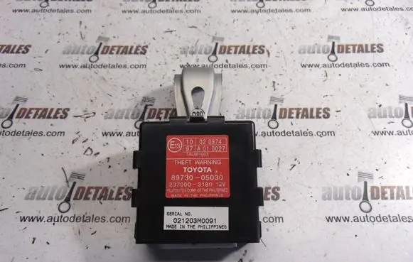 Toyota Avensis T250 Alarm control unit/module 8973005030